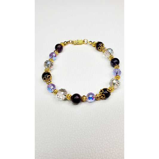 Amethyst Crystal Bracelet