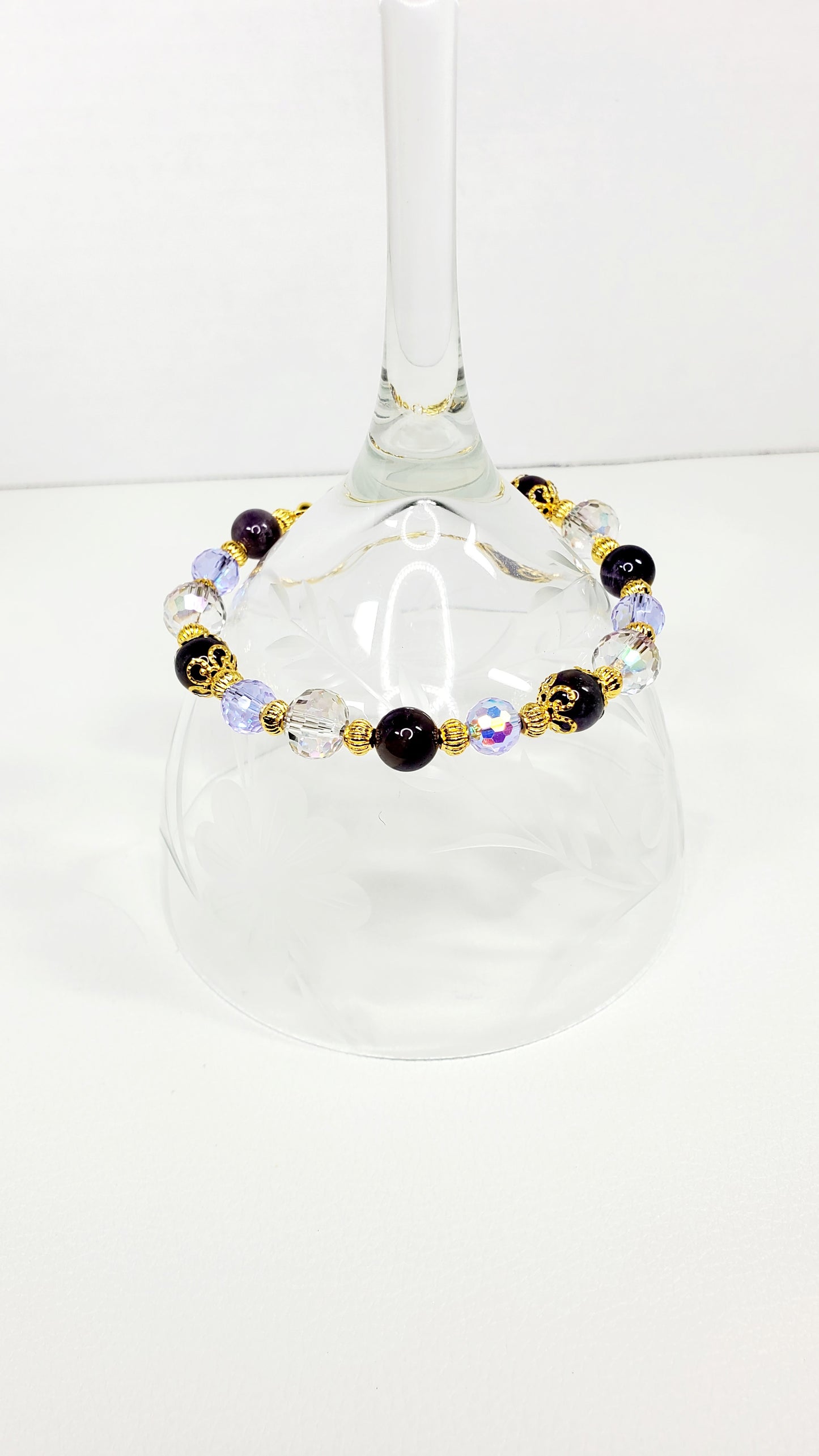 Amethyst Crystal Bracelet