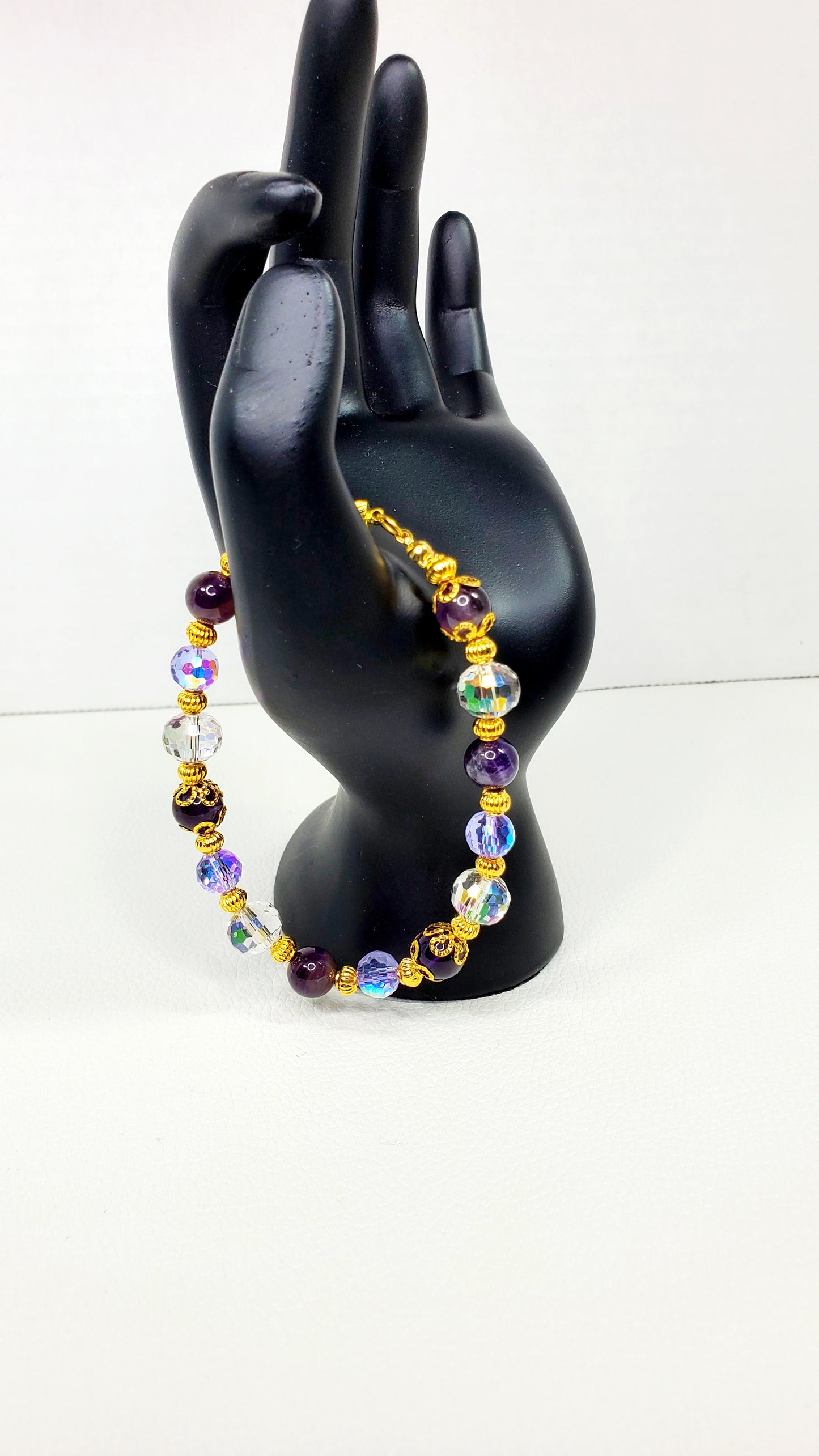 Amethyst Crystal Bracelet