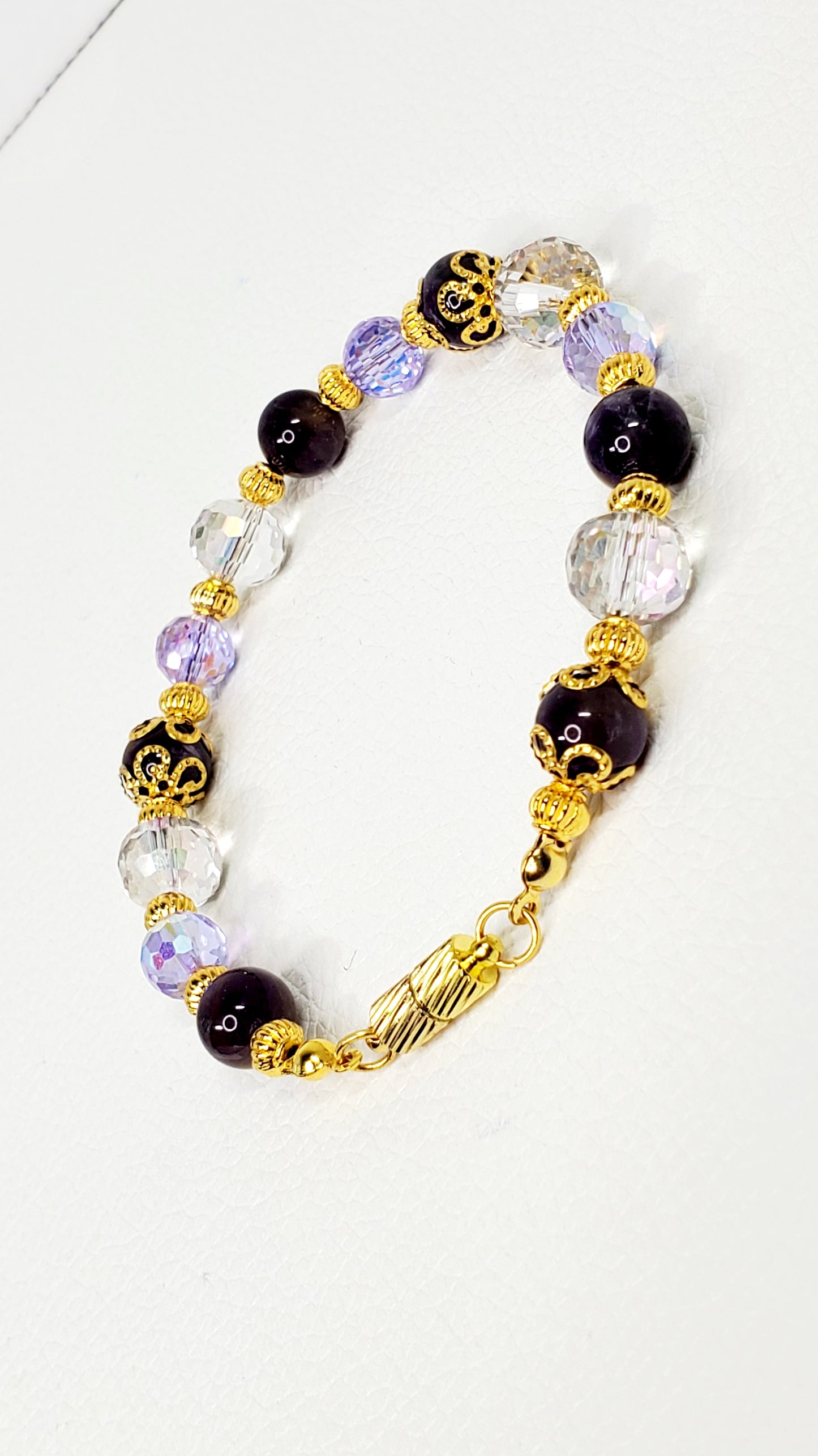Amethyst Crystal Bracelet