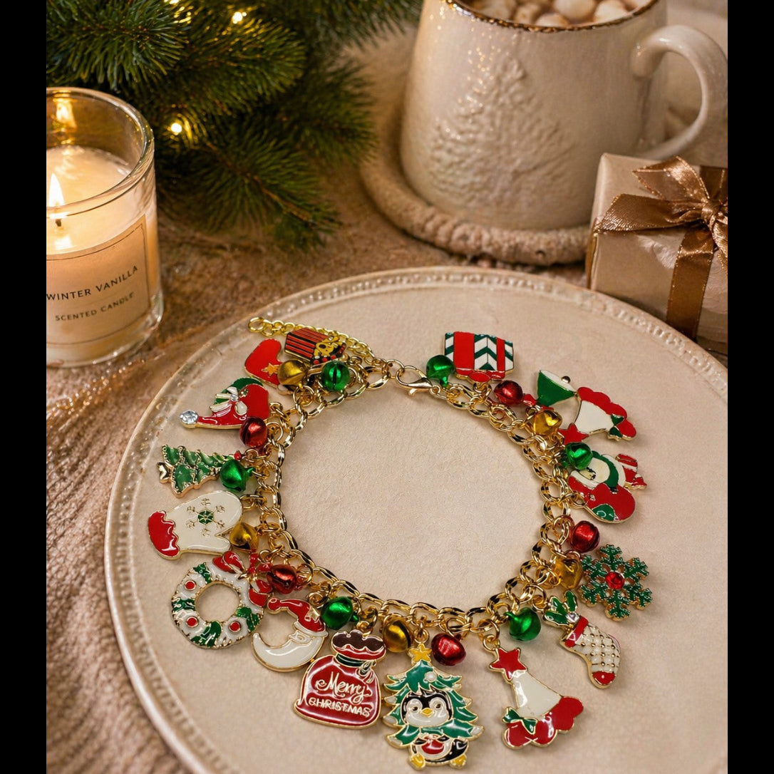 Christmas Charm Bracelet