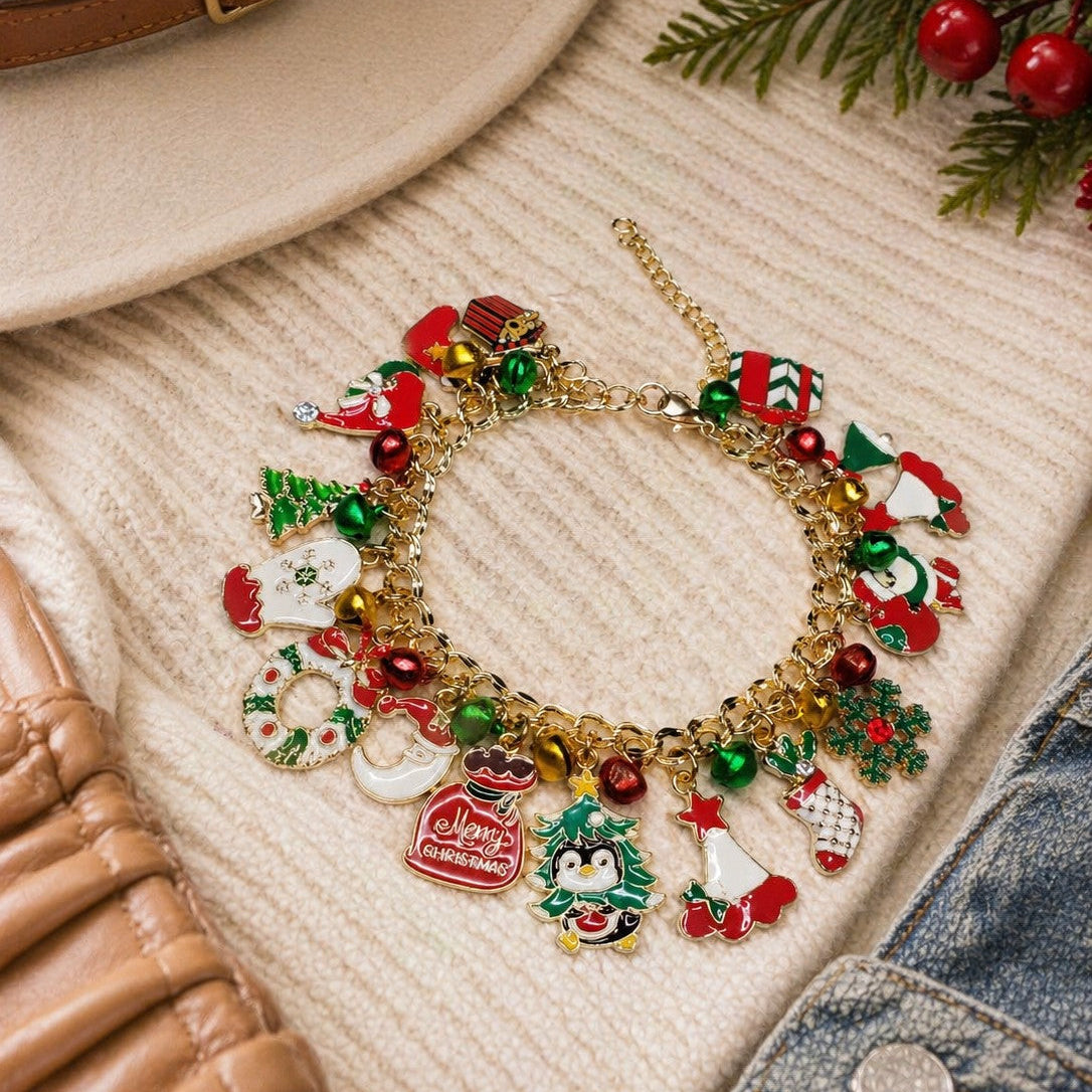 Christmas Charm Bracelet