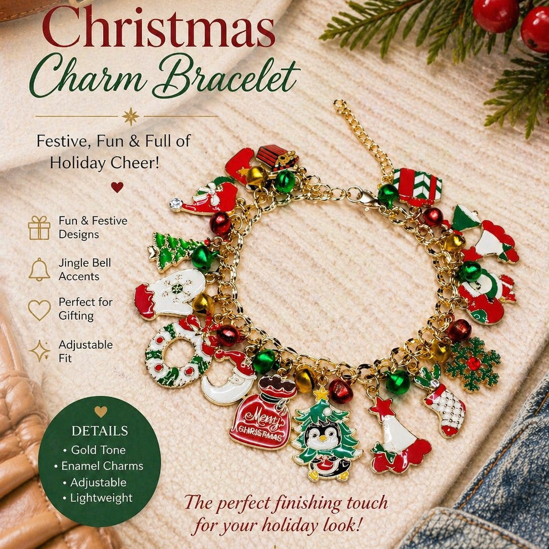 Christmas Charm Bracelet