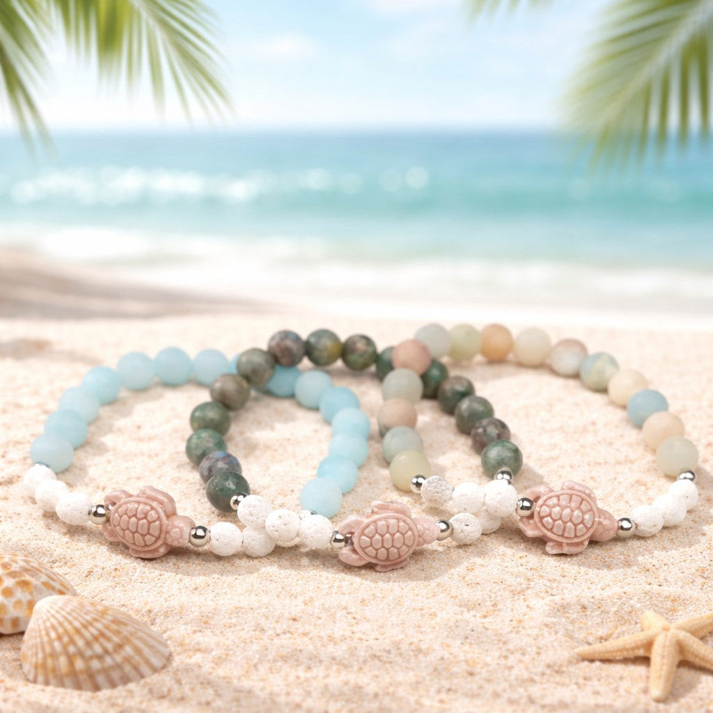 Sea Turtle Stretch Bracelets
