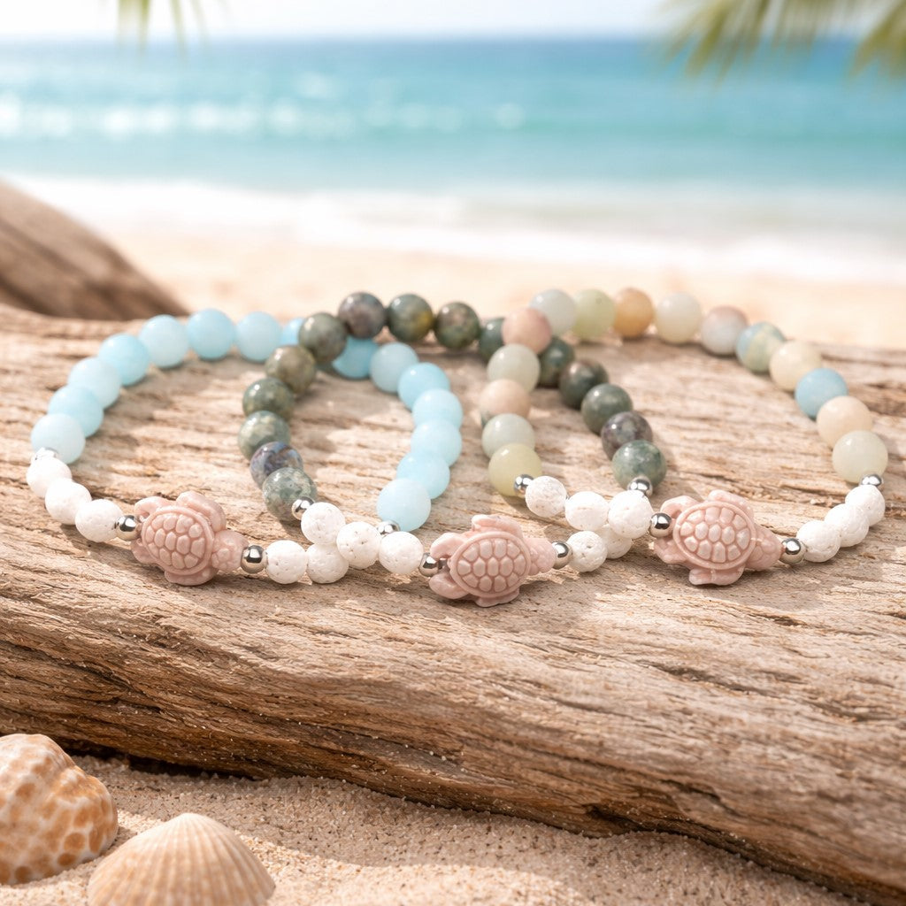 Sea Turtle Stretch Bracelets