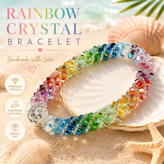 Multi Color Crystal Bracelet Bracelet Beaded Bracelet
