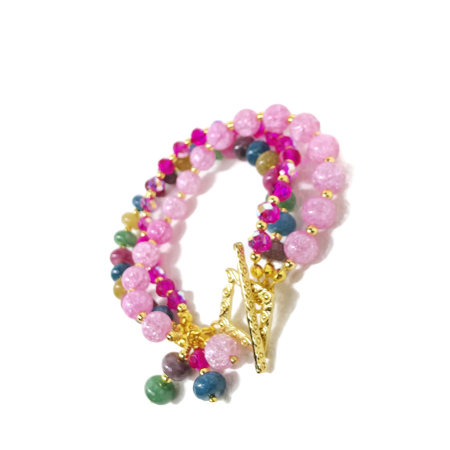 Handmade Jade Gemstone Wrap Bracelet